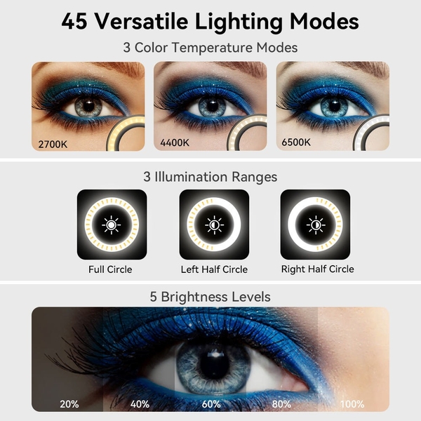 Đèn Ringlight chụp Macro Apexel FL26 LensLight Photography Pocket chính hãng