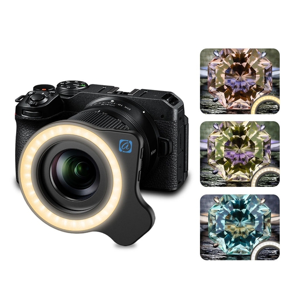 Đèn Ringlight chụp Macro Apexel FL26 LensLight Photography Pocket chính hãng