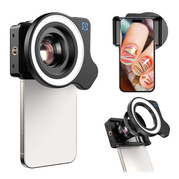 Đèn Ringlight chụp Macro Apexel FL26 LensLight Photography Pocket chính hãng