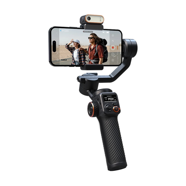 Gimbal chống rung cho điện thoại smartphone Hohem iSteady M6 FullKit có đèn - Với AI từ tính thông minh chính hãng