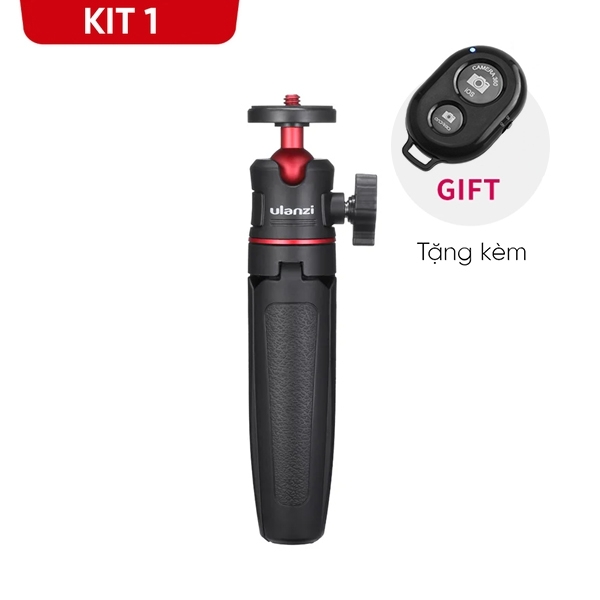 Tripod Mini Ulanzi MT08 Đen Extension - Chân máy mini cầm tay cho máy ảnh, điện thoại