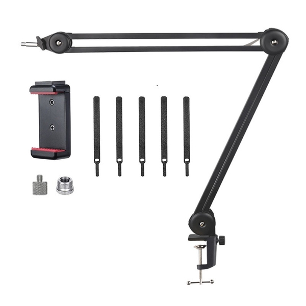 VIJIM Overhead Camera Desk Mount Stand - Chân gắn máy ảnh kẹp bàn tiện lợi Kit màu đen