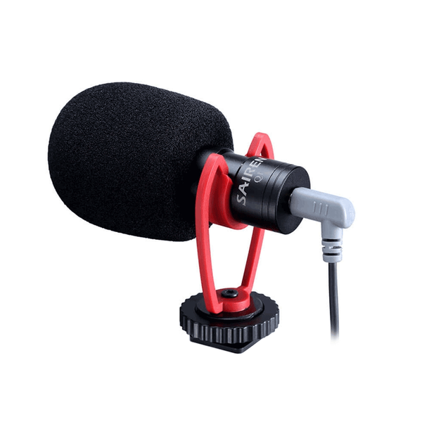 SAIREN VM-Q1 Vlog Video Microphone shortgun định hướng thu âm cho điện thoại máy ảnh