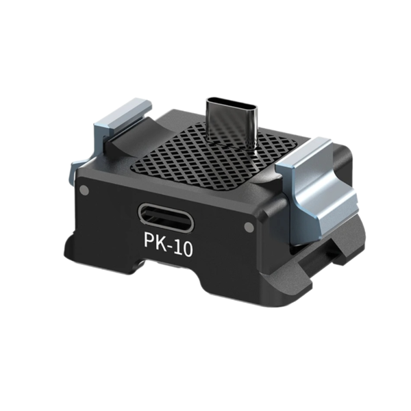 Bộ đế 3 in 1 tích hợp cổng sạc nhanh Ulanzi PK-10 dành cho DJI Osmo Pocket 3 chính hãng