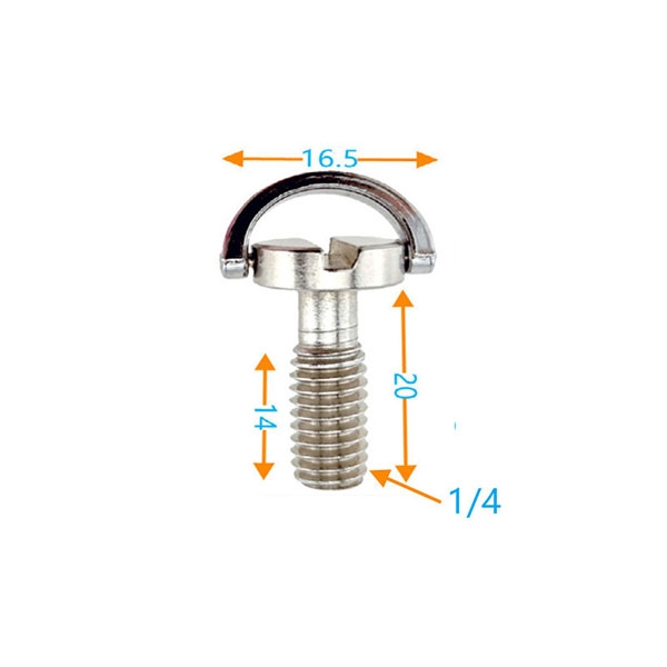 Phụ kiện đế khóa ốc vít ren 1/4, 3/8 cho máy ảnh