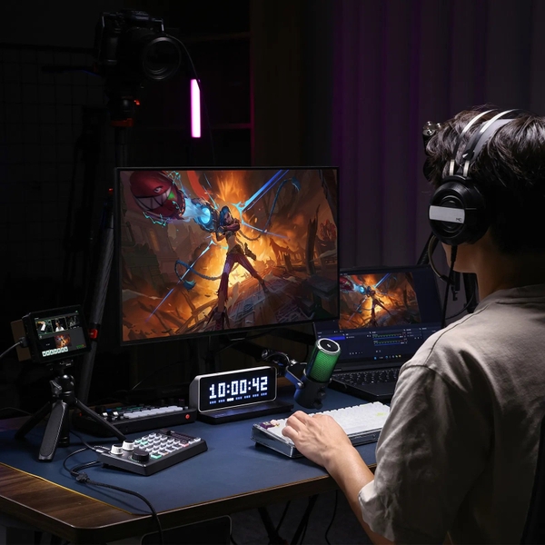 Bàn trộn tín hiệu Ulanzi DD02 phát trực tuyến HDMI Livestream / Thu âm / Podcast / Stream chính hãng