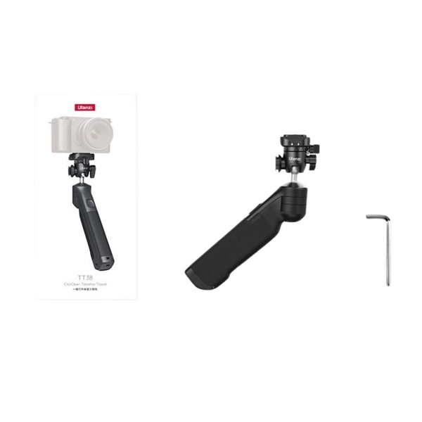Chân tripod để bàn Ulanzi TT38 dành cho máy ảnh mini Sony/Canon/Nikon/Fujifilm SLR DSLR tích hợp ngàm tháo lắp nhanh Uka F38 chính hãng