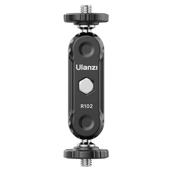 Ulanzi R102 Double Ball Head & 1/4'' Screw mở rộng kết nối phụ kiện