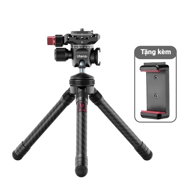 Chân Tripod Mini Ulanzi MT 28 có thể cầm tay, gấp gọn - Tiện lợi khi đem theo Du lịch