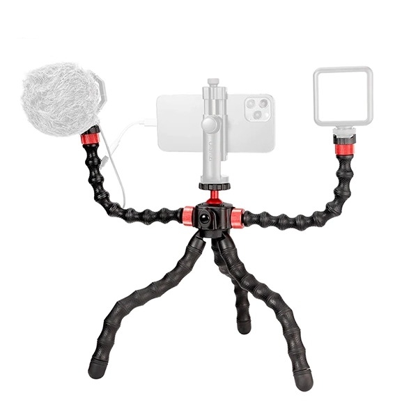 Ulanzi MT-52 Flexible Tripod chân chụp hình bạch tuộc kèm 2 tay mở rộng