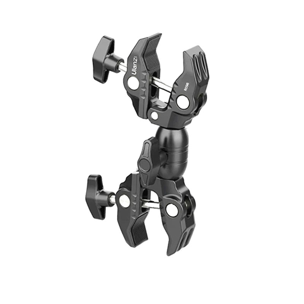 Ulanzi R096 Double Super Clamp - Kẹp càng cua đa năng 2 đầu xoay 360 độ cho Studio