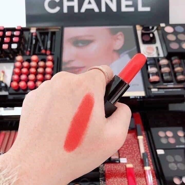 Son Chanel Rouge Allure Velvet 60 Intemporelle - Màu Cam Đất 