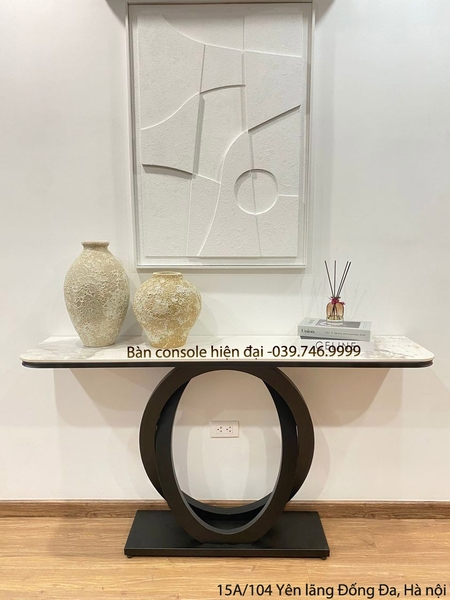 Bàn Console chữ nhật Chân Xoắn (120x35x80cm)