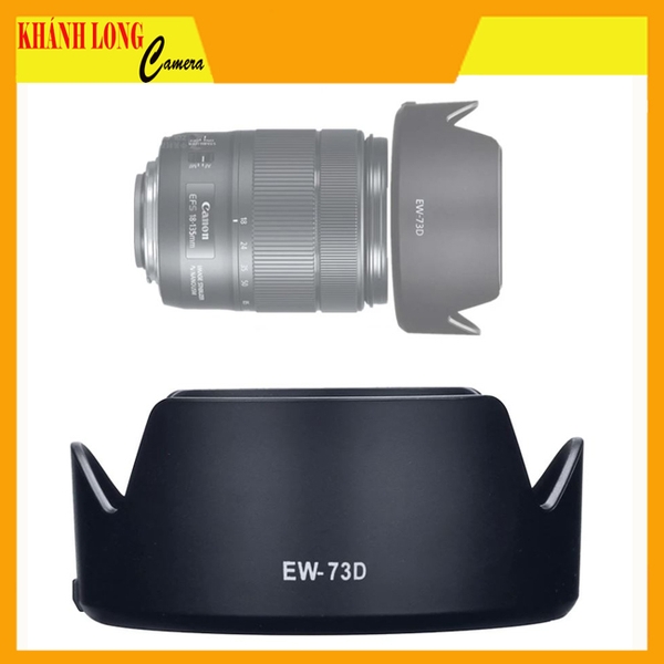Lens hood Canon EW-73D cho Ống kính Canon EF-S 18-135mm f/3.5-5.6 IS USM, RF 24-105mm F4-7.1 IS STM Loa che nắng EW 73D