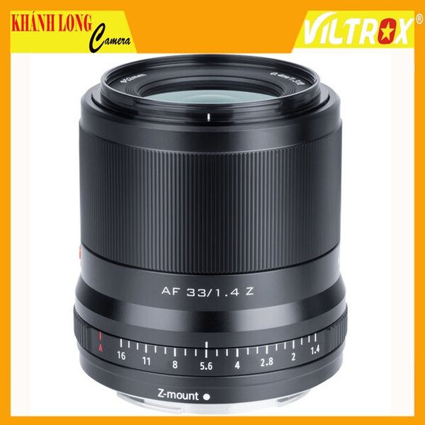 Viltrox AF 33mm f/1.4 Z Lens for Nikon Z (Black) - chính hãng