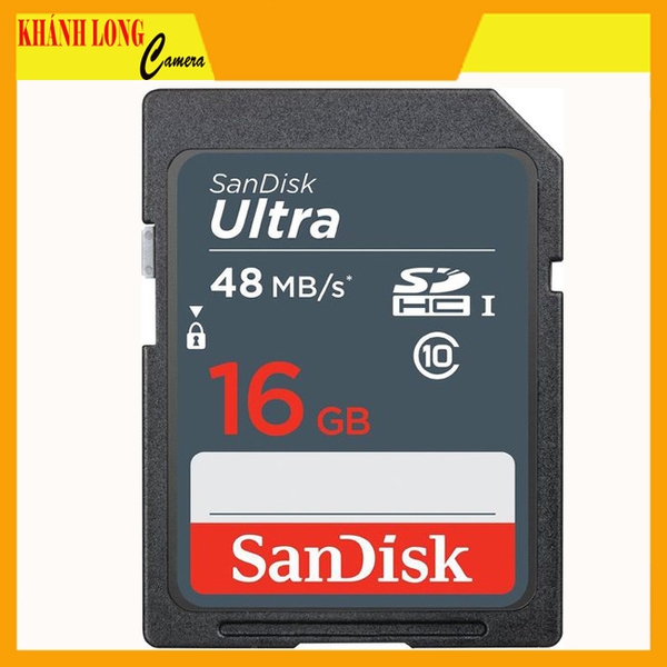 Sandisk SDHC Ultra 16GB Class 10 48MB/s