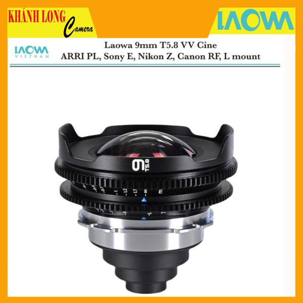 Laowa 9mm T5.8 VV Cine - Chính Hãng
