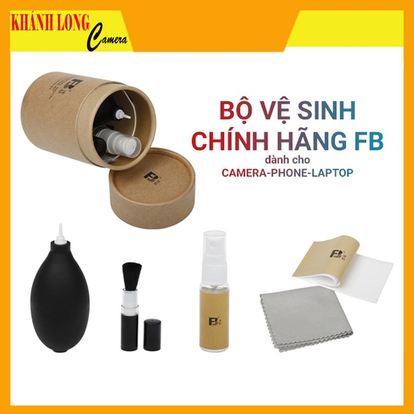 Bộ vệ sinh máy ảnh laptop 5in1 chính hãng FB01