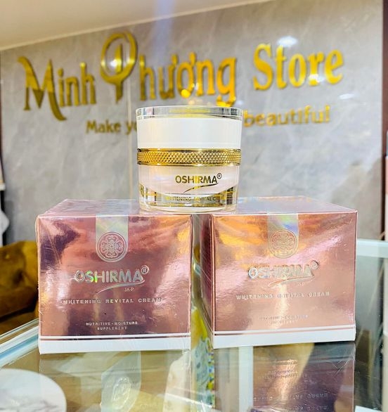  KEM DƯỠNG DẠNG SỮA OSHIRMA WHITENING REVITAL CREAM 