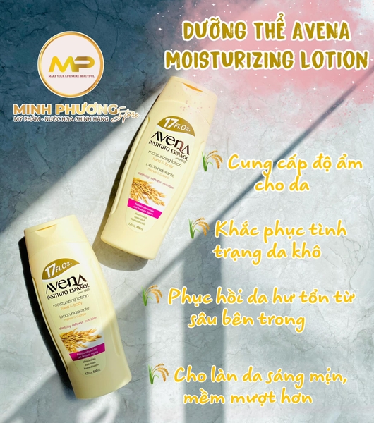 DƯỠNG THỂ AVENA INSTITUTO ESPANOL MOISTURIZING LOTION HAND AND BODY