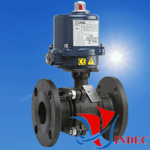 Cast Steel Ball Valve, Electric Actuator, Fire Safe, ANSI 150 Flanged