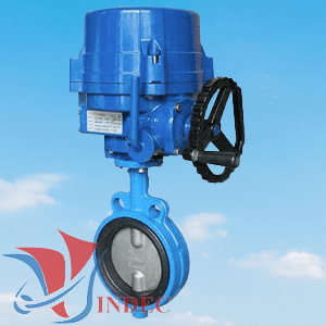 CI/DI Butterfly Valve Electric Wafer Style