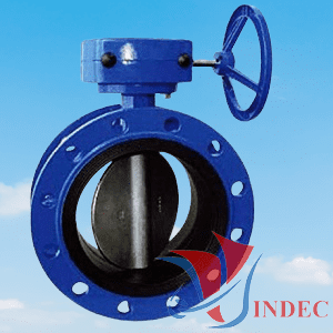 CI/DI Butterfly Valve Gear-Flanged Ends