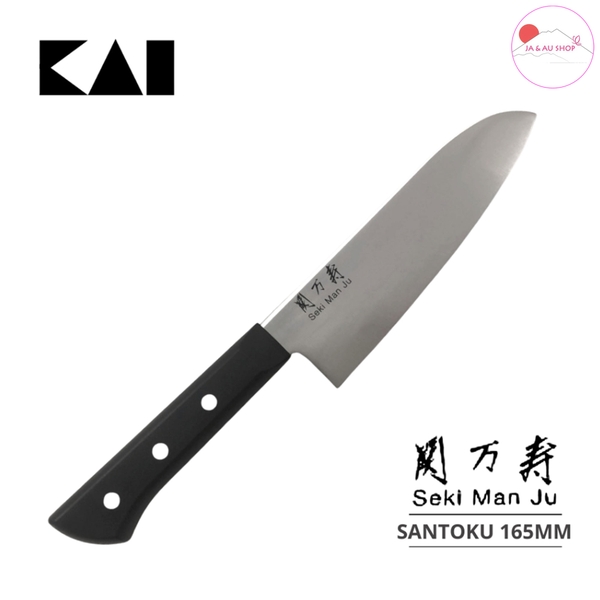 Dao bếp lưỡi nhọn Seki KAI 16.5cm Nhật Bản