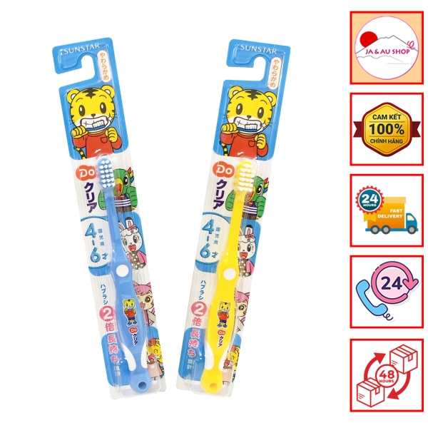 Bàn chải đánh răng Sunstar Do Clear cho bé từ 4-6 tuổi
