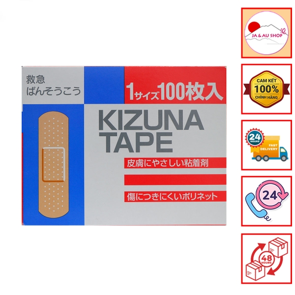 Băng cá nhân Urgo Kizuna Tape 100 chiếc