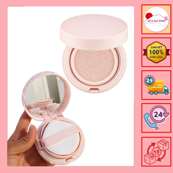 Cushion Chống Nắng Nâng Tone Tự Nhiên - Cell Fusion C Toning Sun Cushion SPS50+/PA++++ 13g