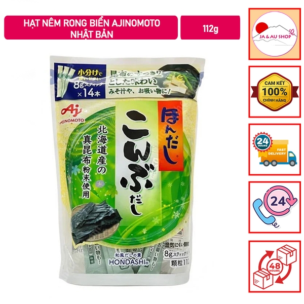 Hạt nêm rong biển Ajinomoto 112g