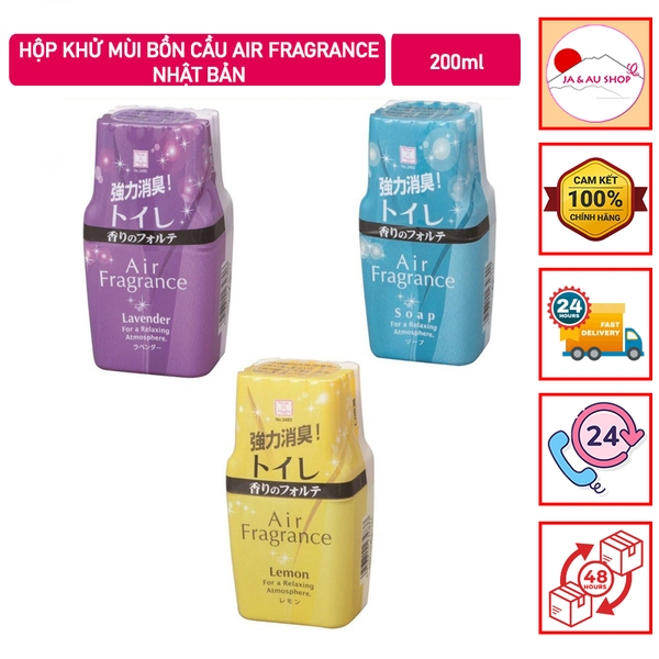 Hộp khử mùi bồn cầu Air Fragrance Nhật Bản 200ml