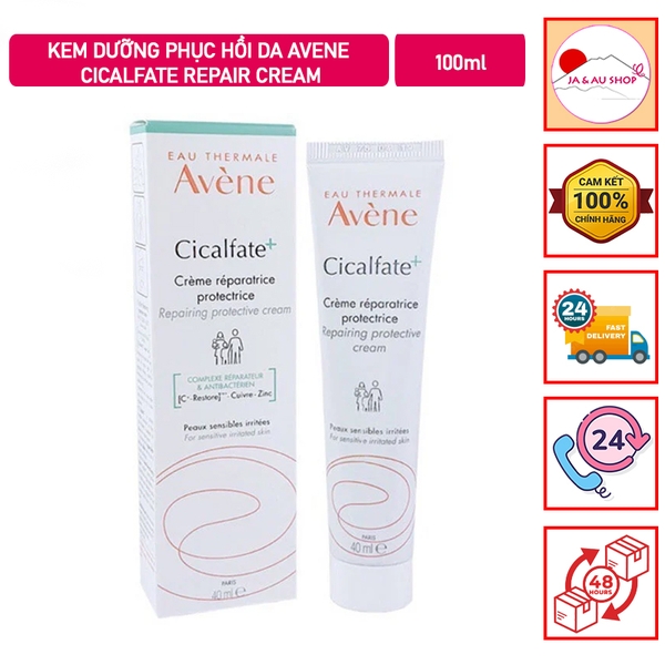 Kem Dưỡng Phục Hồi Da AVENE Cicalfate Repair Cream 100ml