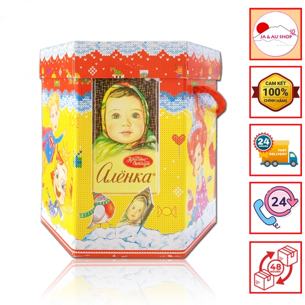 Kẹo Socola cô bé Nga Alenka Uniconf 400g