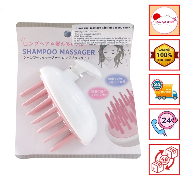 Lược gội massage đầu, gai silicon mềm mại thư giãn