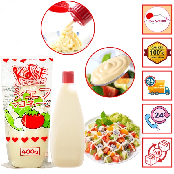 Sốt Mayonnaise Kobe Bussan Nhật Bản 400g