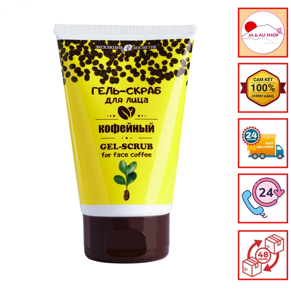Tẩy Da Chết Mặt Eksklyuziv Kosmetik Từ Cà Phê 100g Gel Scrub For Face Coffee