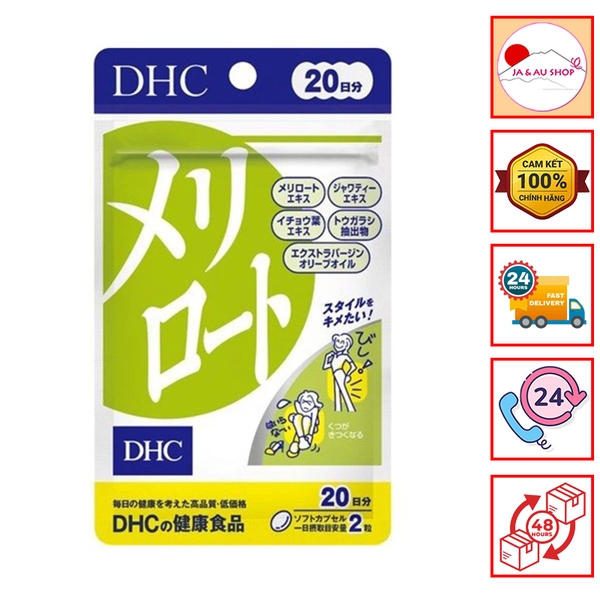 Thực phẩm chức năng Viên uống thon gọn đùi DHC 20 ngày