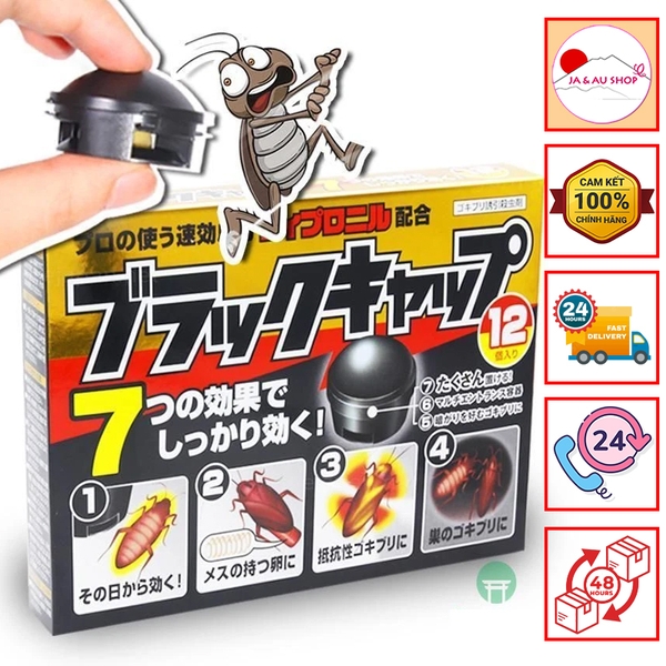 Viên diệt gián Nhật Bản - Hộp 12 viên