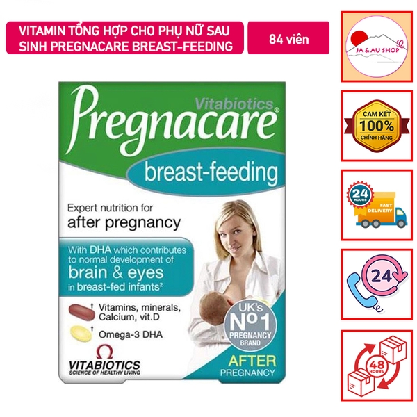 Vitamin Tổng Hợp Cho Phụ Nữ Sau Sinh Pregnacare Breast-feeding