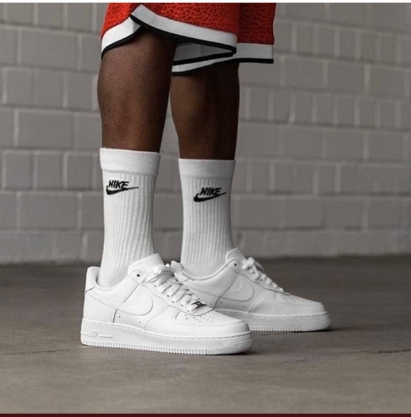 nike air force 1 all white high