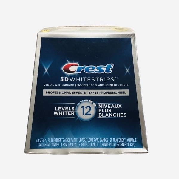 Miếng Dán Trắng Răng Crest 3D Whitestrips Professional Effects (30 minutes)