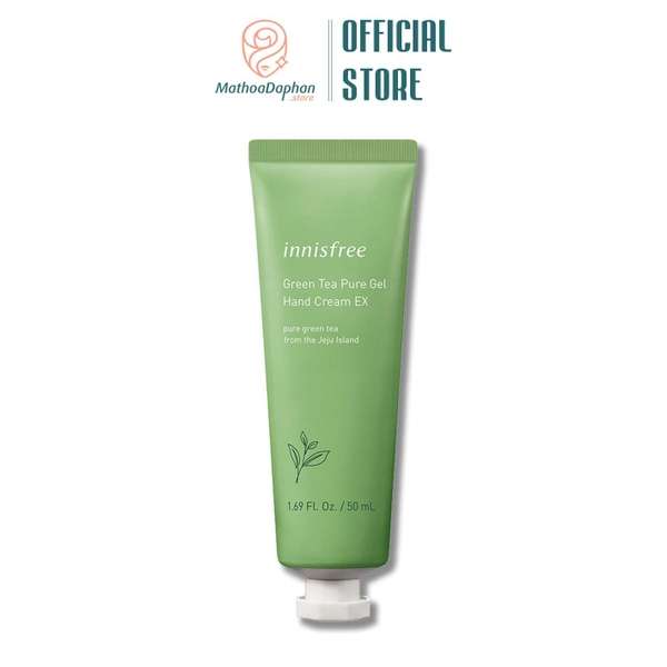 Kem Dưỡng Tay Innisfree Green Tea Pure Gel Hand Cream EX 50ml