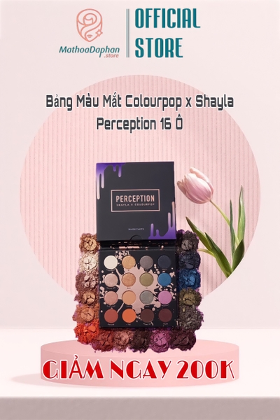 Bảng Màu Mắt Colourpop x Shayla Perception 16 Ô