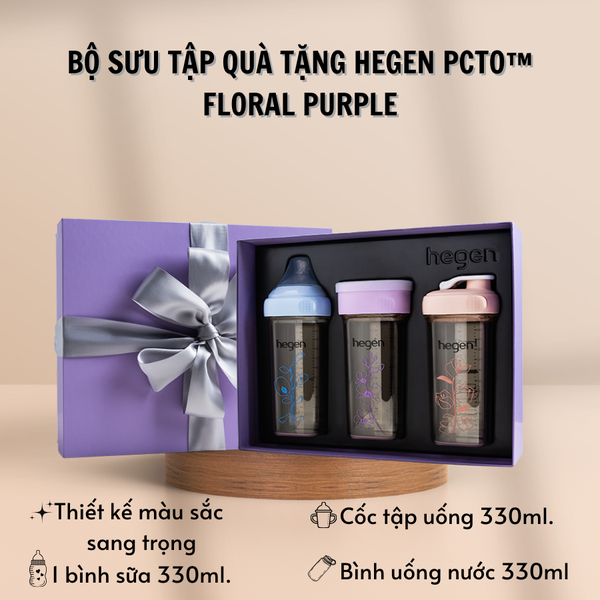 BỘ SƯU TẬP QUÀ TẶNG HEGEN PCTO™ FLORAL PURPLE