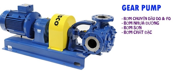 Ứng dụng bơm dầu bánh răng
