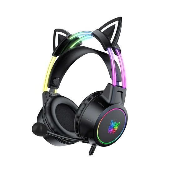 Headset Gaming Onikuma X15 Pro Cat Ear HÀNG CHÍNH HÃNG, MỚI 100