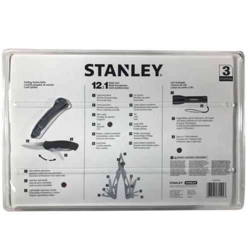 Bộ dụng cụ đa năng Stanley multi tool ( 12 tools in 1 ), Knife and