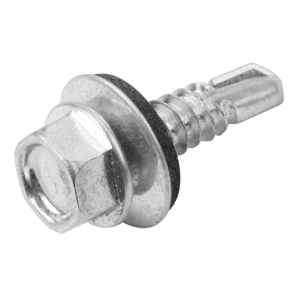 HỘP CÂY VÍT LỤC GIÁC TỰ KHOAN VỚI VÒNG ĐỆM CAO SU SIZE TỪ 4.8X19MM-6.3X75MM TOLSEN - HÀNG CHÍNH HÃNG